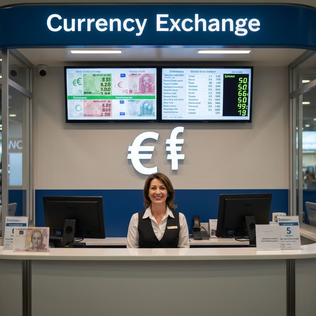 Currency Exchange at Airport
