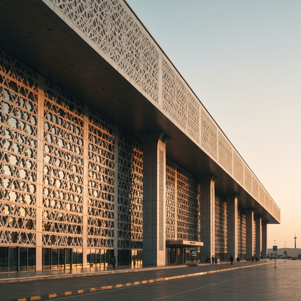 Menara Airport Terminal 2 Architecture